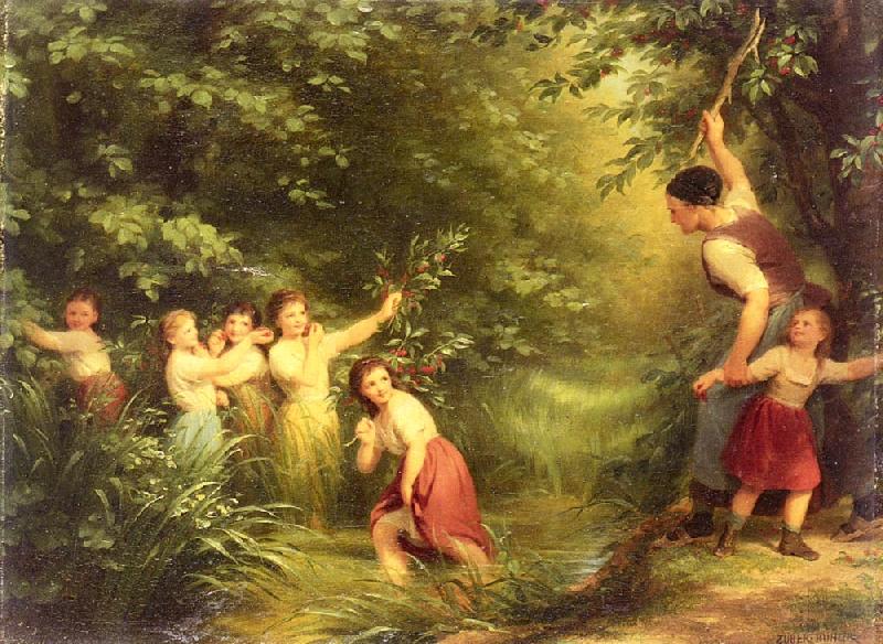 Fritz Zuber-Buhler The Cherry Thieves